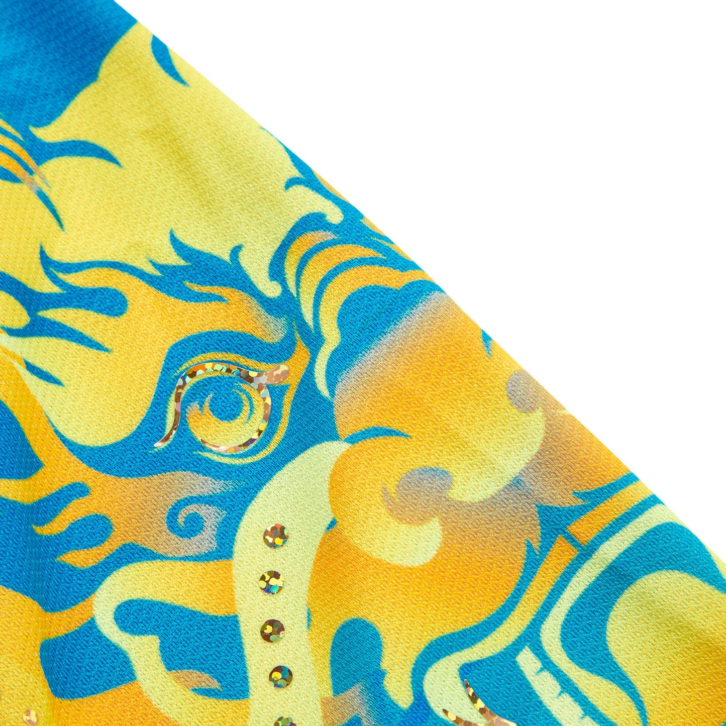 Unisex Tischtennis China Nat. Team Wettkampftrikot "Classic Armour" - Kristall-Blau - AAYU199-3