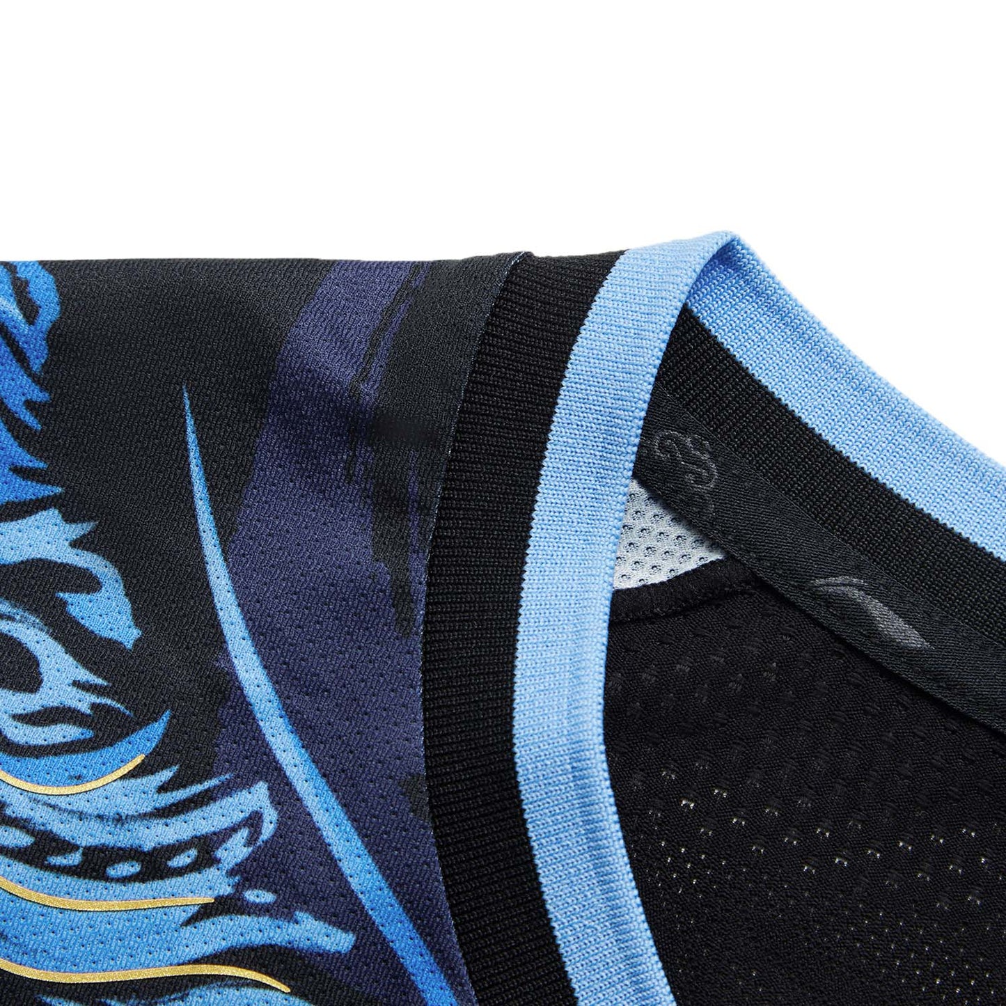 Unisex Tischtennis China Nat. Team Wettkampftrikot "Glass Pyramid" - schwarz - AAYU201-2