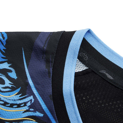 Unisex Tischtennis China Nat. Team Wettkampftrikot "Glass Pyramid" - schwarz - AAYU201-2