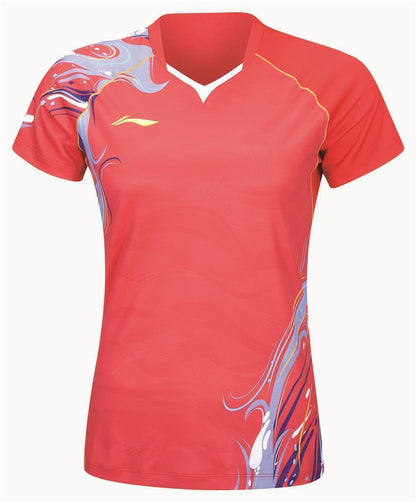 Women Competition Shirt "China Youth Team" Koi - red - AAYU230-3