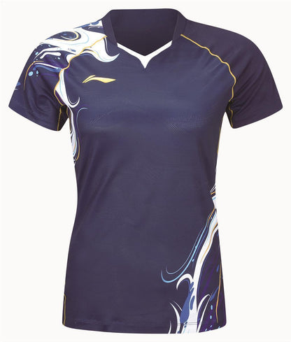 Women Competition Shirt "China Youth Team" Koi - blue - AAYU230-4