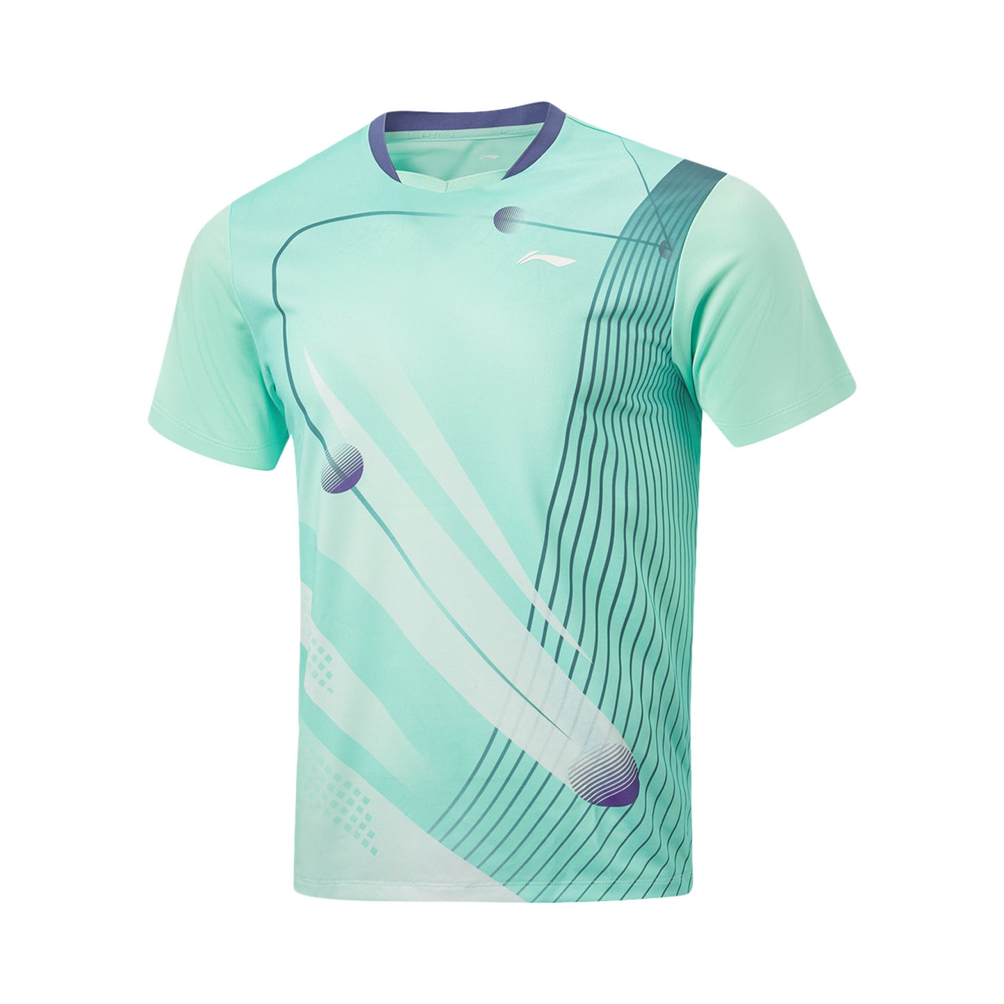 Tabletennis Unisex Zone Competitionshirt - turquoise - AAYW013-2
