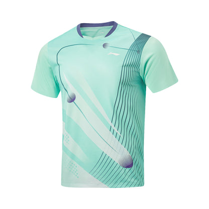 Tabletennis Unisex Zone Competitionshirt - turquoise - AAYW013-2