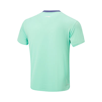 Tabletennis Unisex Zone Competitionshirt - turquoise - AAYW013-2