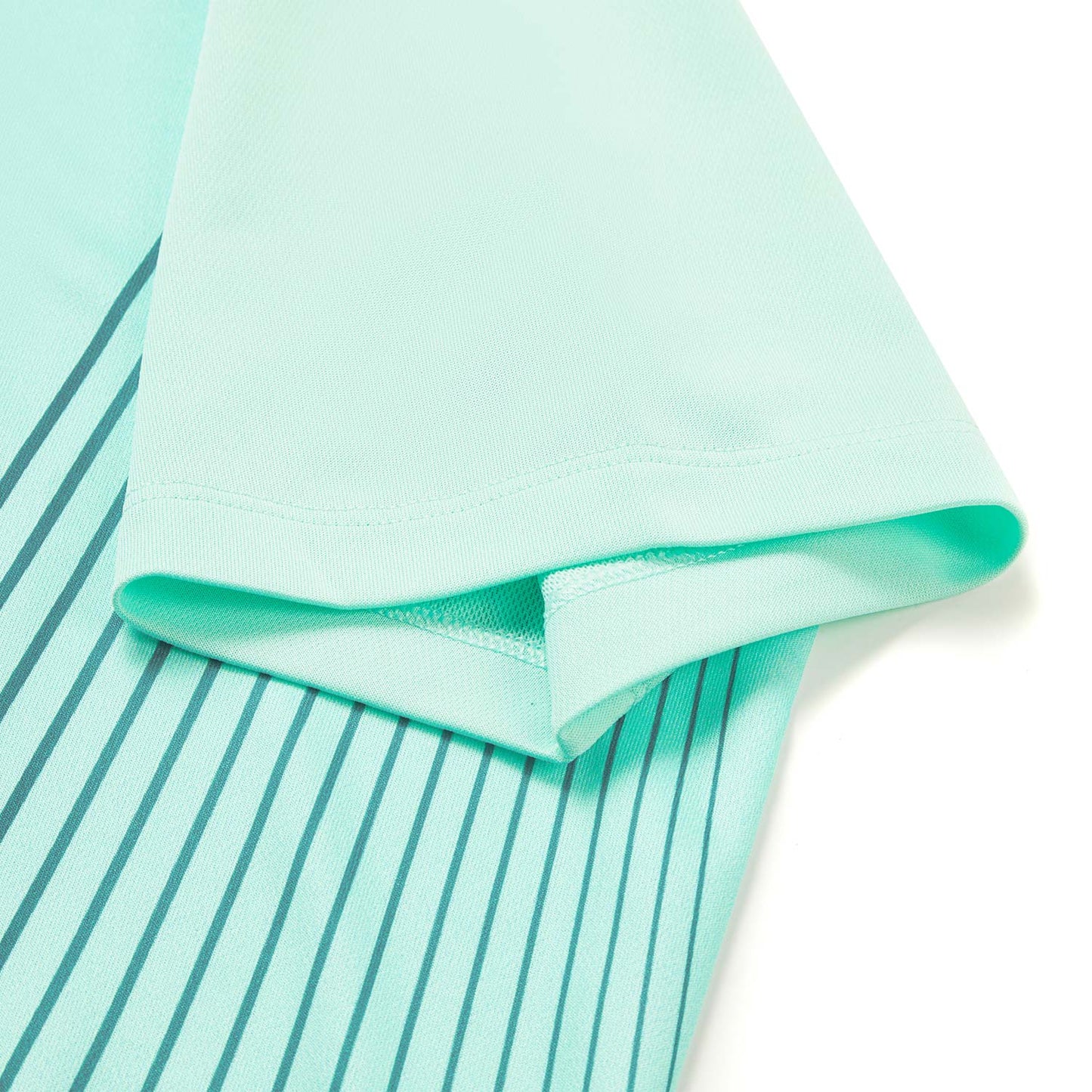 Tabletennis Unisex Zone Competitionshirt - turquoise - AAYW013-2