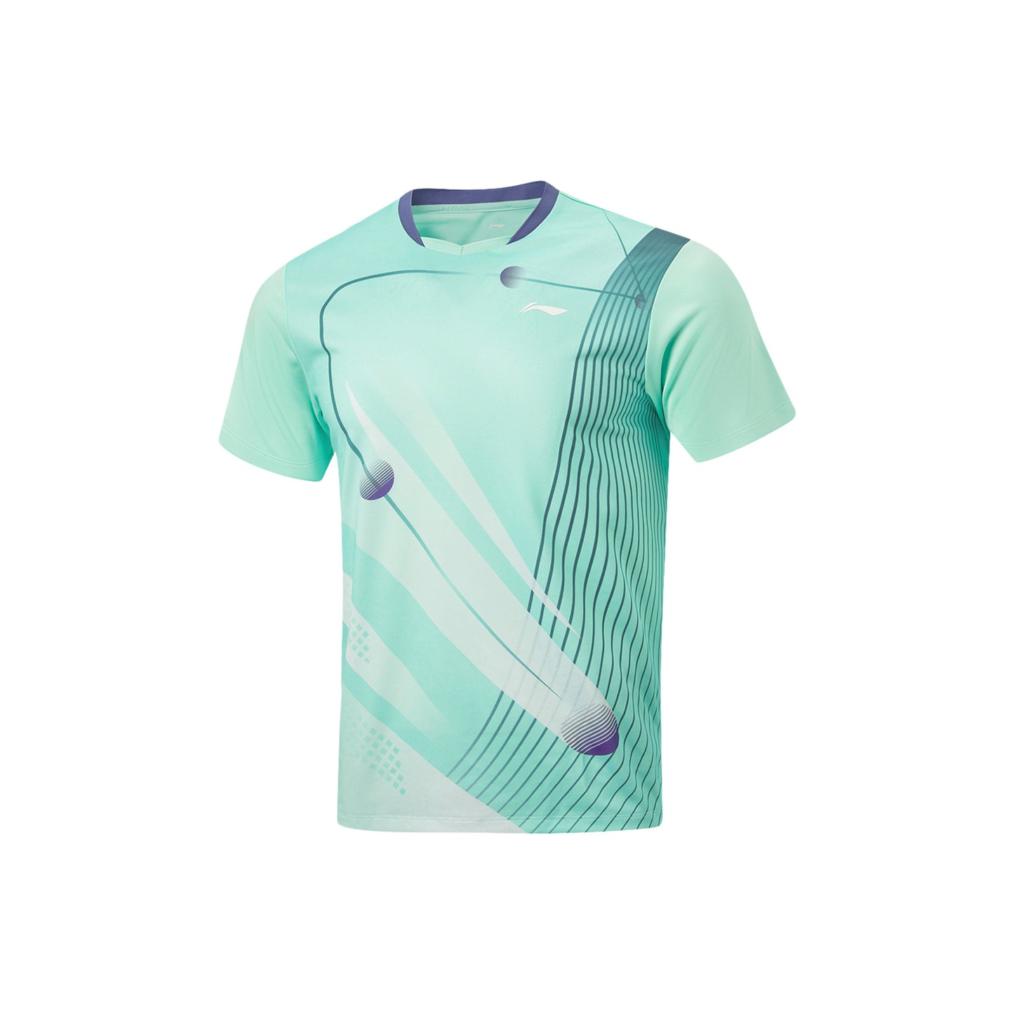 Tabletennis Unisex Zone Competitionshirt - turquoise - AAYW013-2