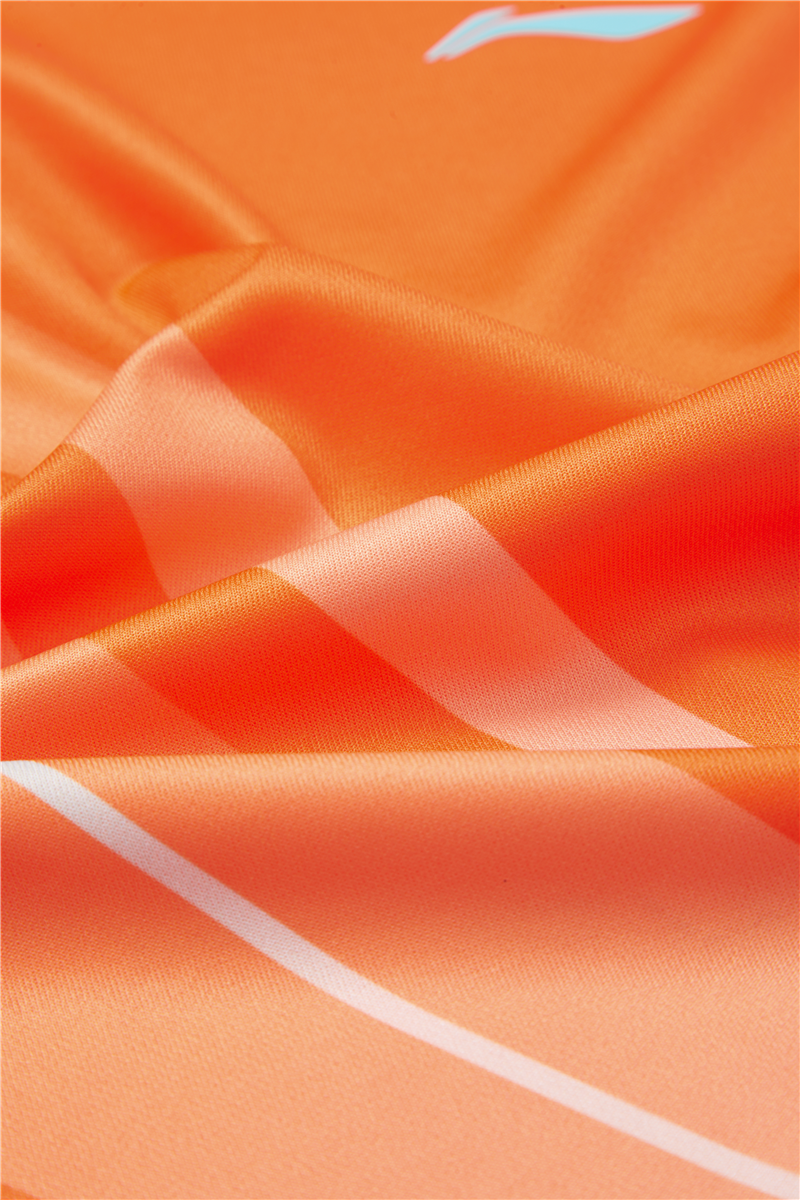 Tabletennis Unisex Zone Competitionshirt - orange - AAYW013-3