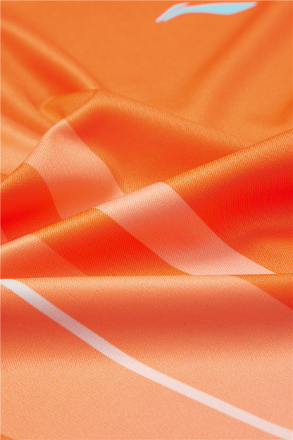 Tabletennis Unisex Zone Competitionshirt - orange - AAYW013-3