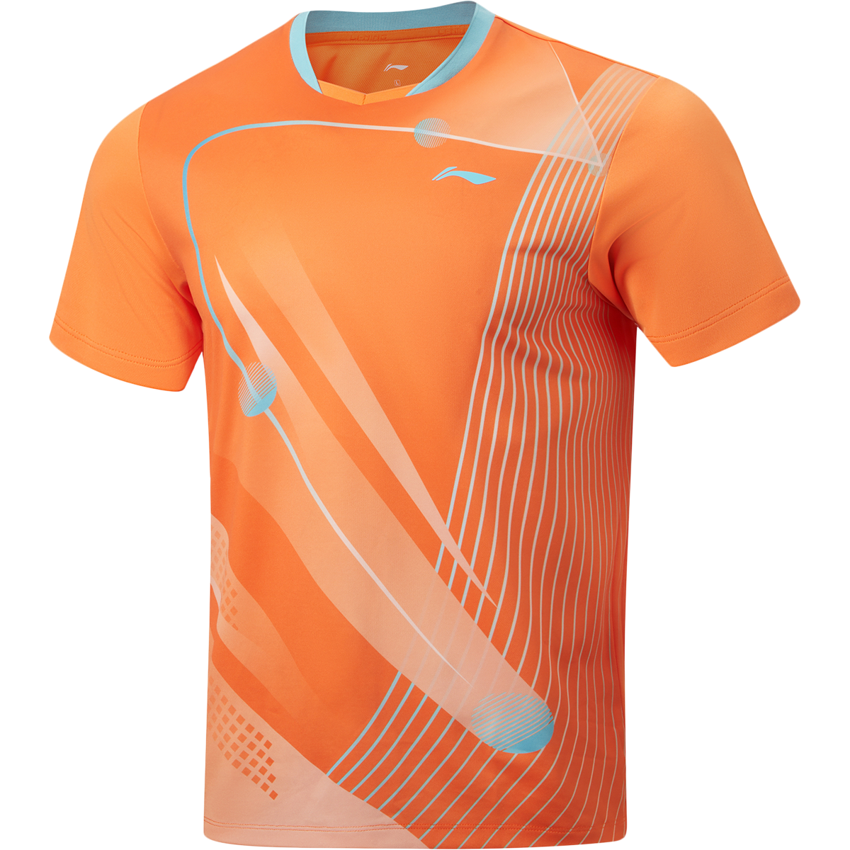Tabletennis Unisex Zone Competitionshirt - orange - AAYW013-3