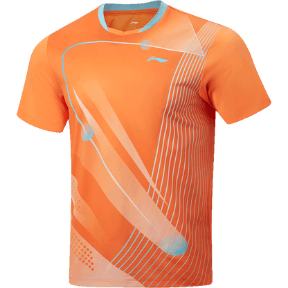 Tabletennis Unisex Zone Competitionshirt - orange - AAYW013-3