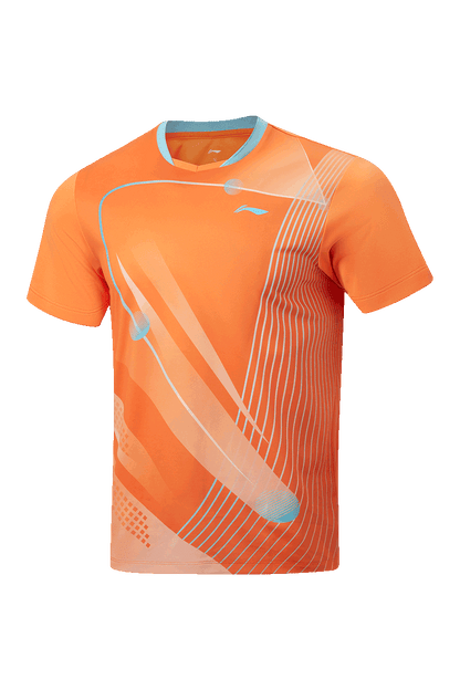Tabletennis Unisex Zone Competitionshirt - orange - AAYW013-3