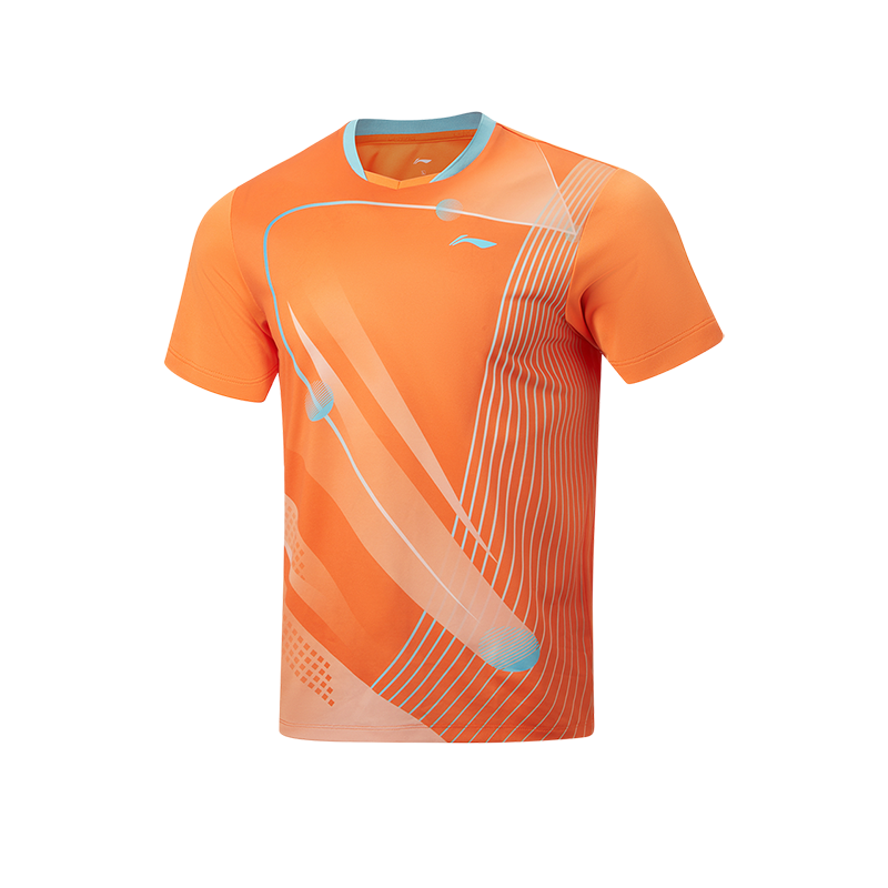 Tabletennis Unisex Zone Competitionshirt - orange - AAYW013-3