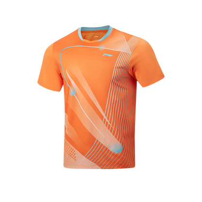 Tabletennis Unisex Zone Competitionshirt - orange - AAYW013-3