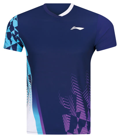 Unisex Wettkampf Shirt 'Vortex' dunkelblau - AAYW051-3