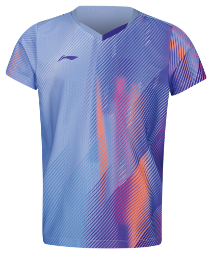 Tabletennis Kids National-Team 2026 Competitionshirt - purple - AAYW092-3
