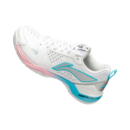 Unisex Badmintonschuh ''Blade II Pro'' - weiß/pink/hellblau - AYZV001-2