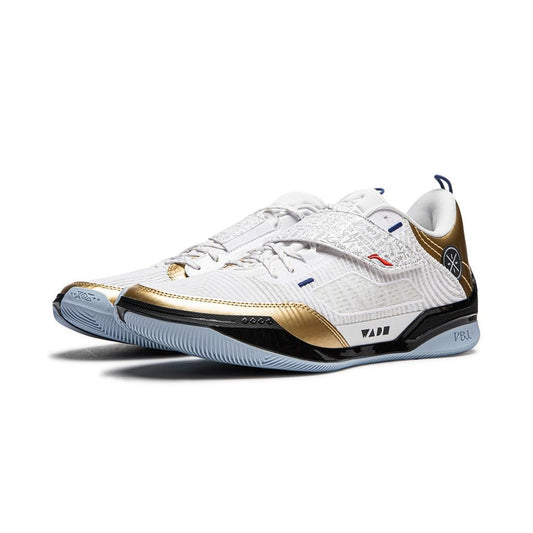 Professional Basketball Shoe "Wade 808" 4 Ultra - white/golden - ABAU031-4