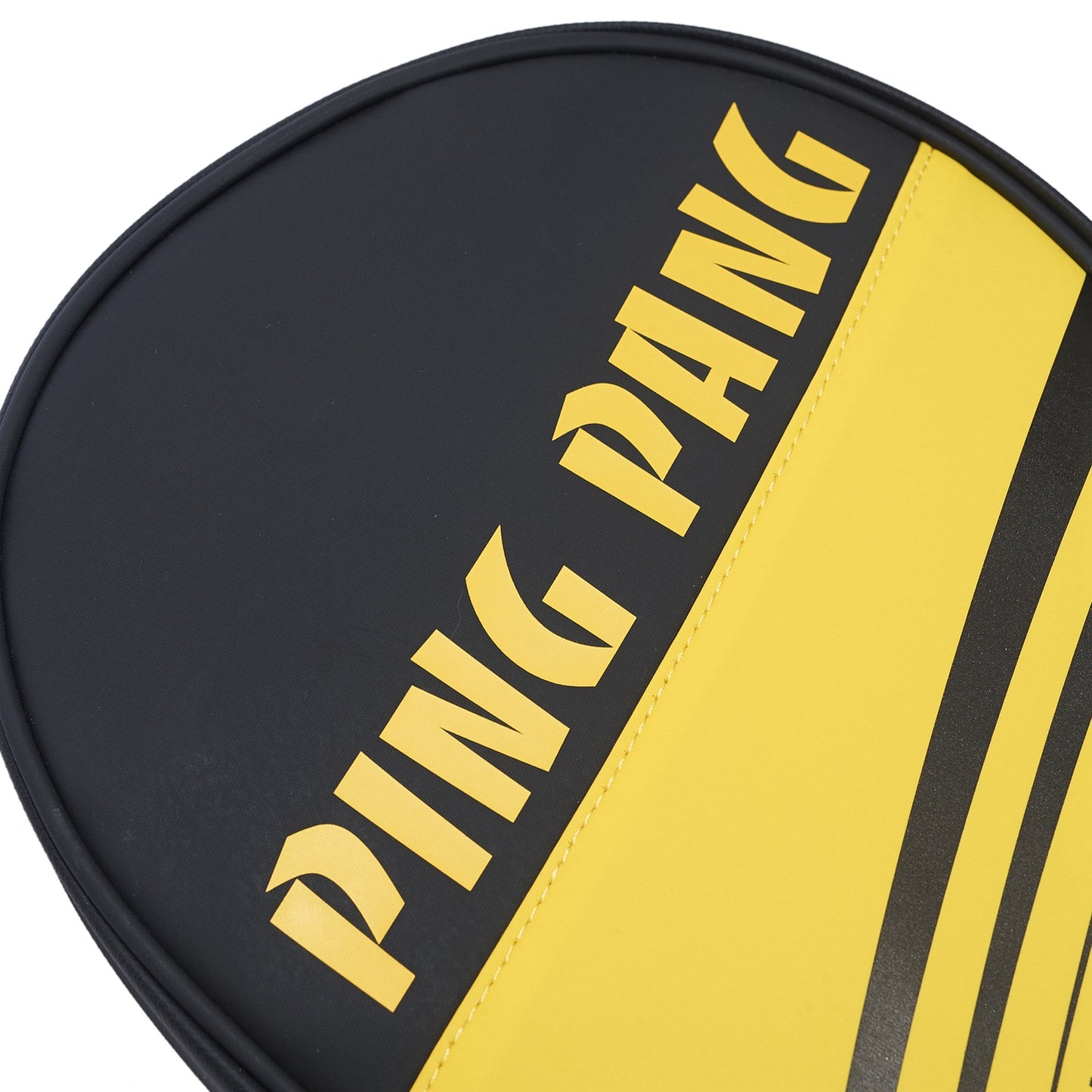 Tischtennis Hülle/-Tasche "Ping Pang" schwarz-gelb - ABJT003-2