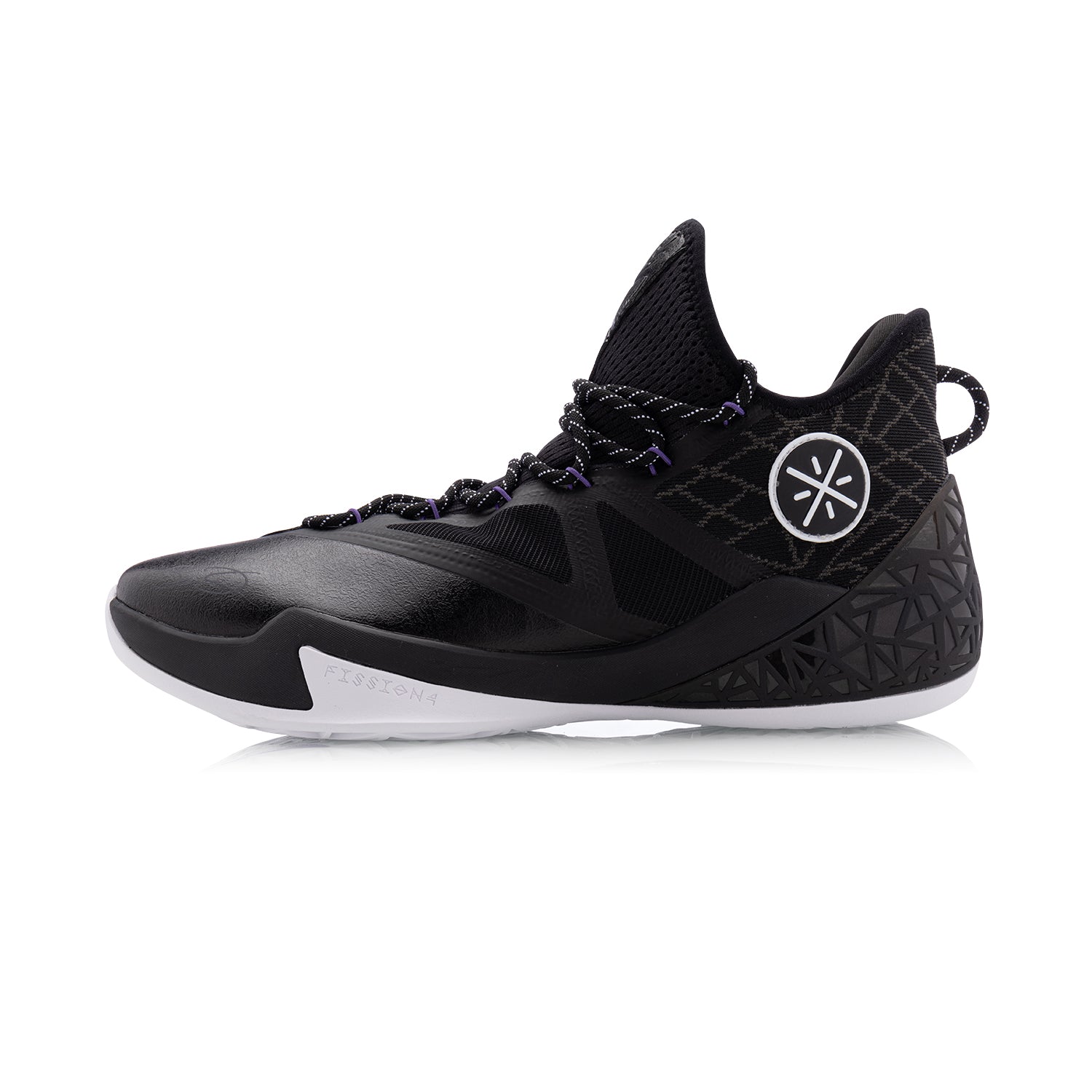 Basketball shoe Wade Fission 4 lite black - ABPQ025-2