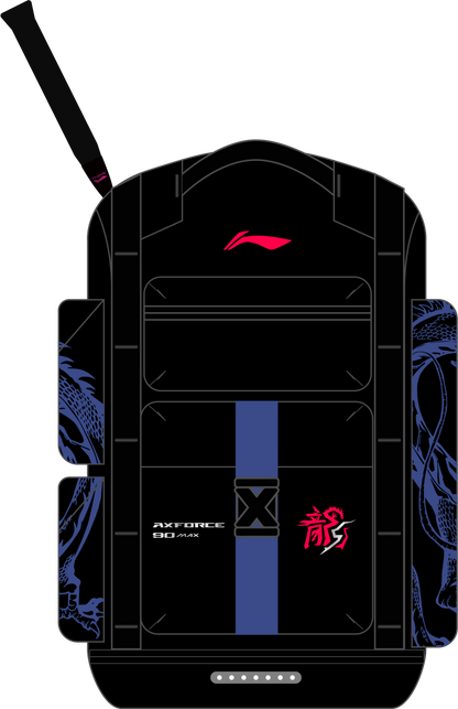 Rucksack "Axforce 90 Max" Drache limited schwarz - ABSS283-1