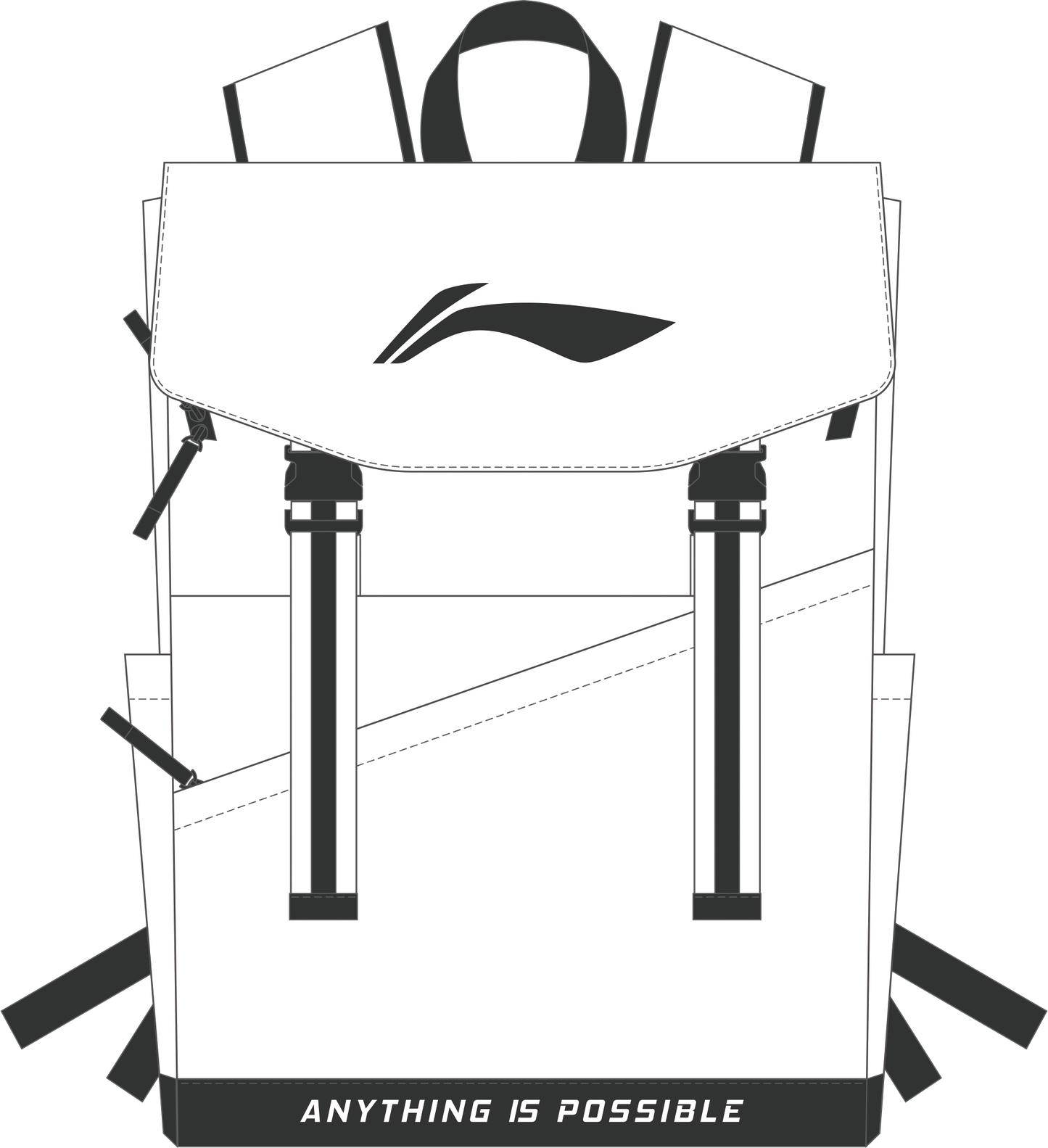 Li-Ning Rucksack Professional Design - ABSW225