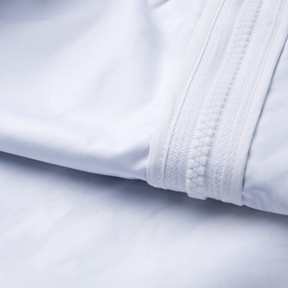 Unisex Windbreaker "Wade" mit Kapuze weiß - AFDQ399-2