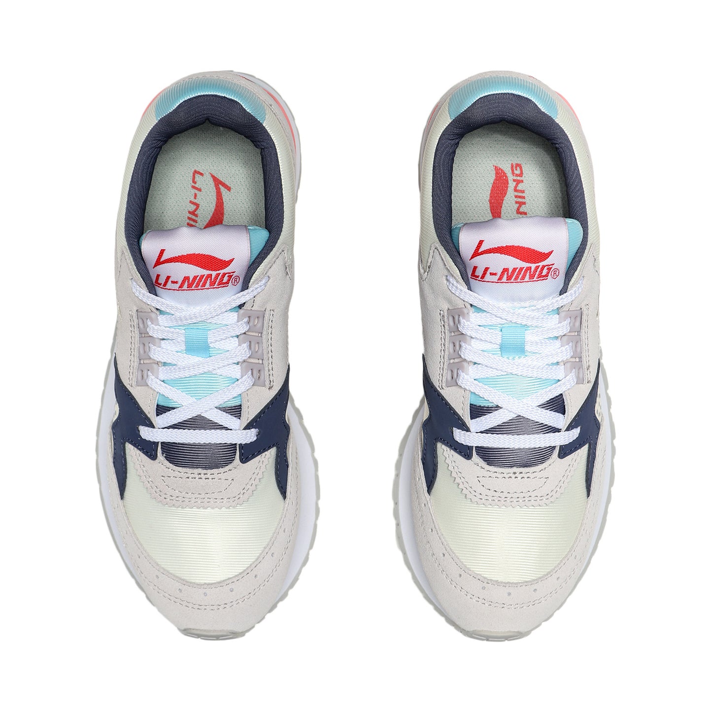 Damen Sneaker Classic 001 weiß/blau - AGCQ088-2