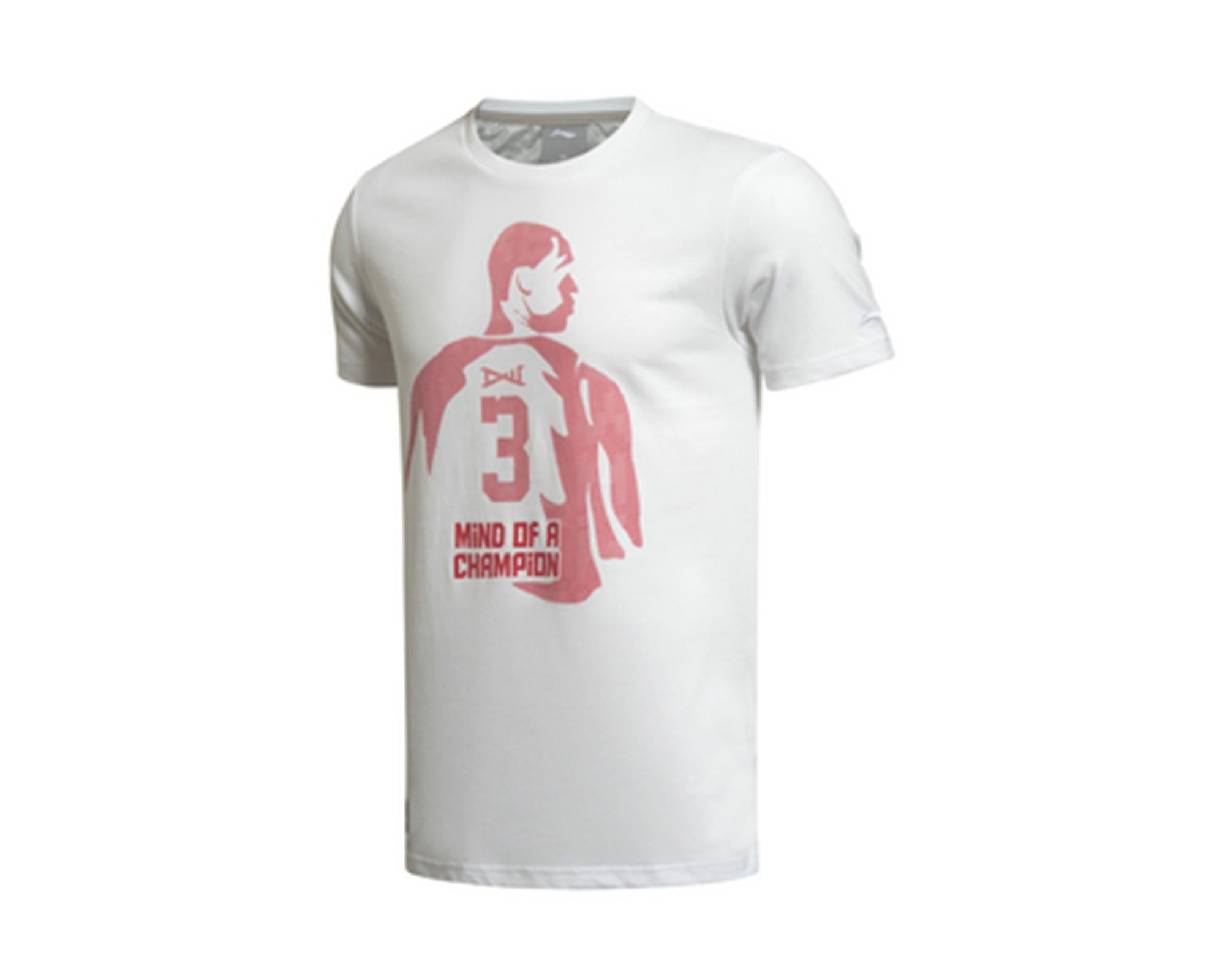 Li-Ning Basketball T-Shirt "Dwyane Wade" white - AHSK015-1