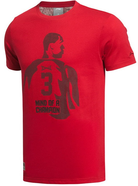 Basketball T-Shirt "Dwyane Wade" red - AHSK015-3