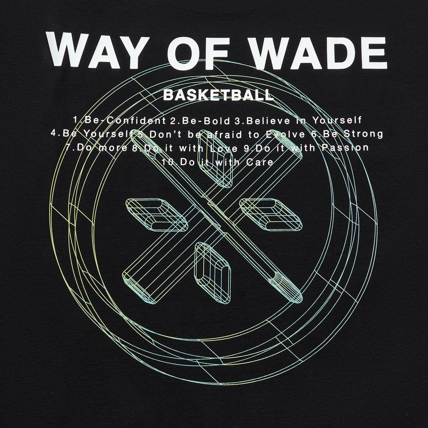 Basketball T-Shirt "Way of Wade" schwarz - AHST333-1