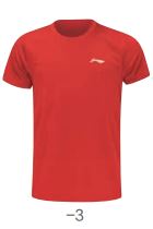 Kinder Sportshirt Team Line "Logo" rot - AHST348-3