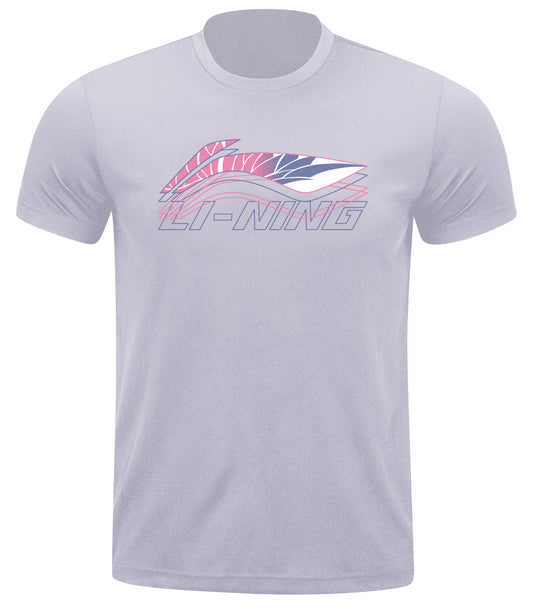 Unisex Sport-Shirt Logo-Color - Weiß - AHST349-1