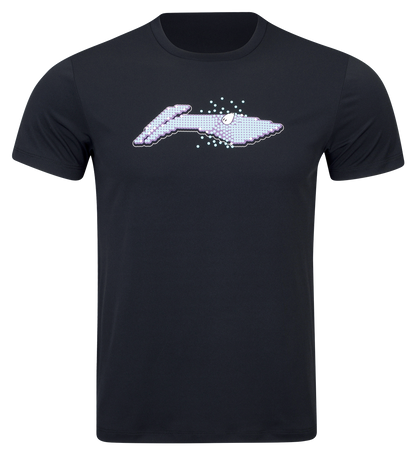 Sport ''Logo Pixel'' T-Shirt black - AHSW069-1