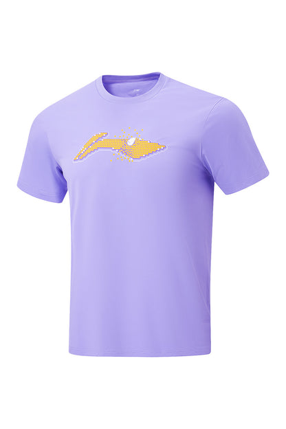 Sport ''Logo Pixel'' T-Shirt Purple - AHSW069-3