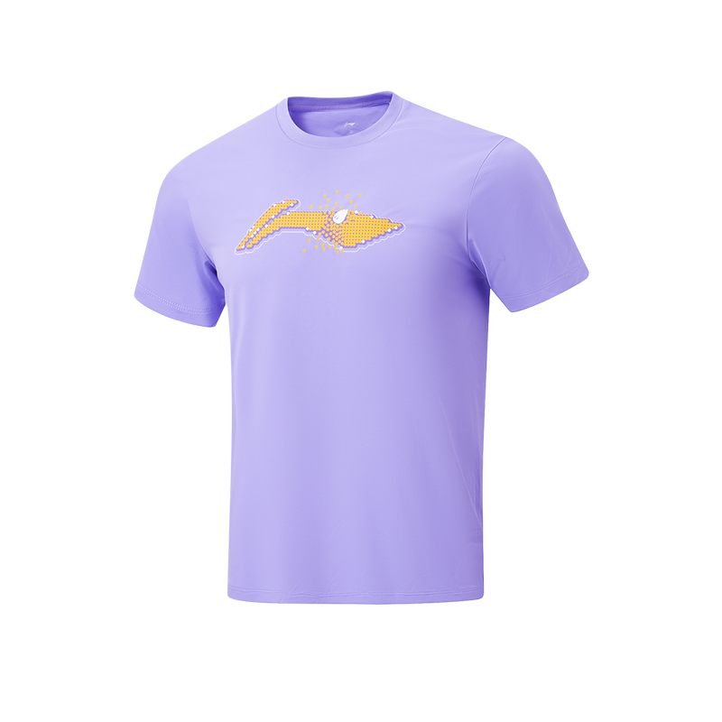 Sport ''Logo Pixel'' T-Shirt Purple - AHSW069-3