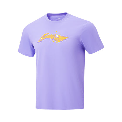 Sport ''Logo Pixel'' T-Shirt Purple - AHSW069-3