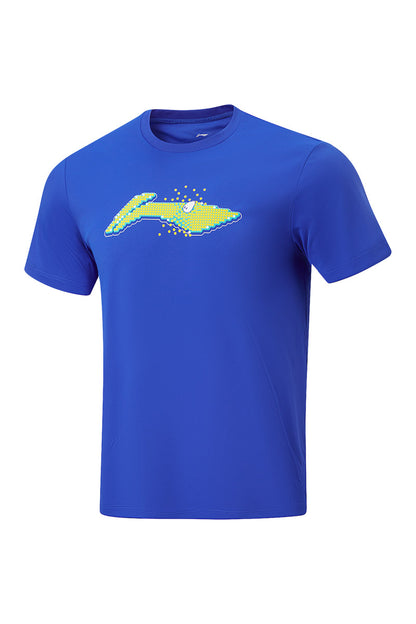 Sport ''Logo Pixel'' T-Shirt blue - AHSW069-4