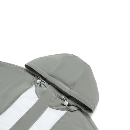 Unisex Jacke mit Kapuze Wade x Primaloft - hellgrau - AJMT103-2