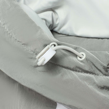 Unisex Jacke mit Kapuze Wade x Primaloft - hellgrau - AJMT103-2