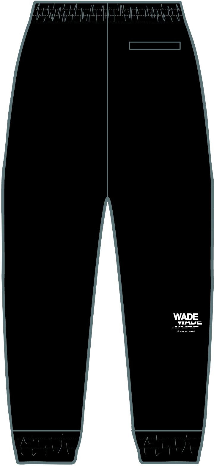 Unisex basketball leisure pants "Wade Casual" black - AKQT011-1