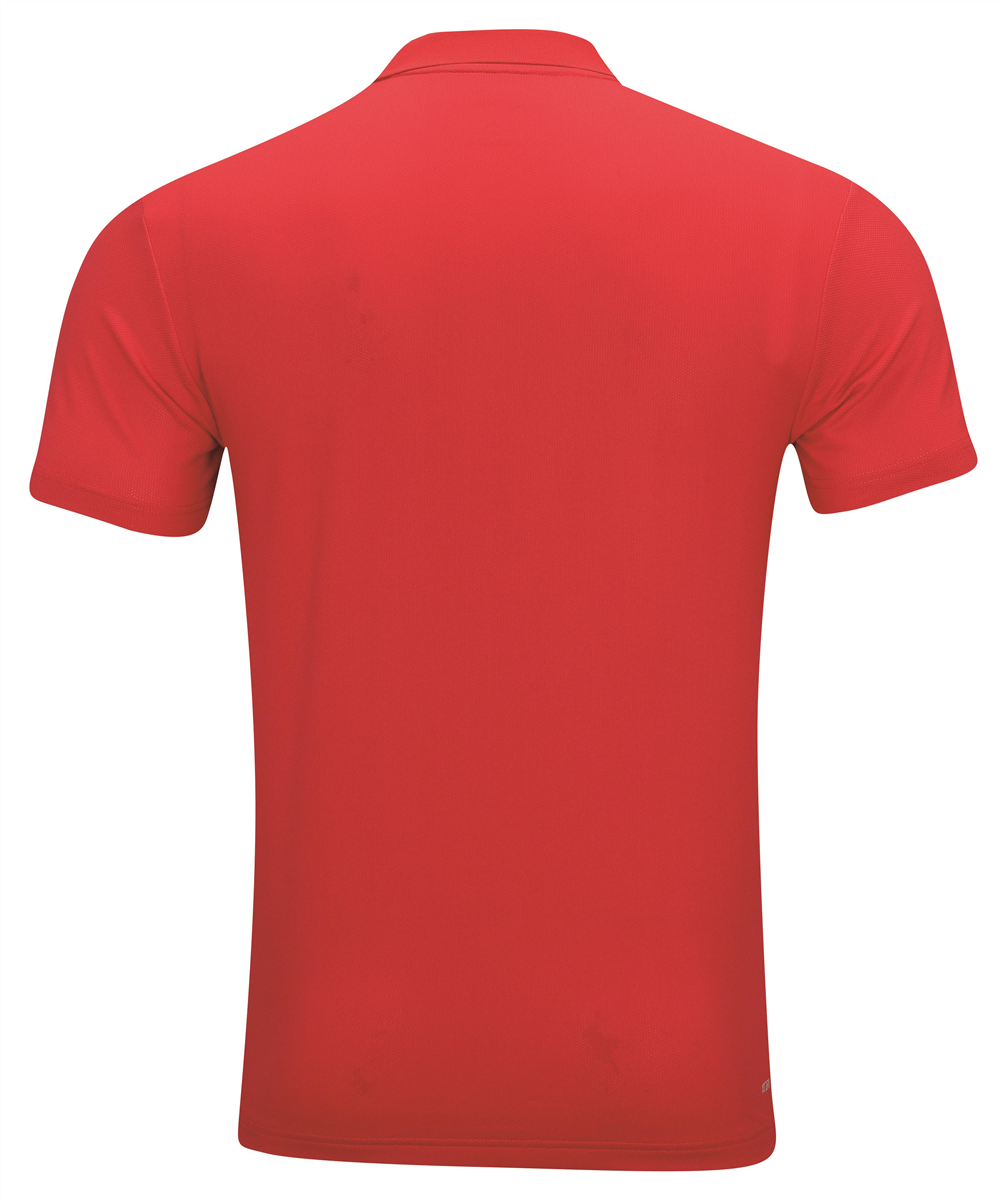 Men Sport Polo Shirt Basic-P Red - APLR125-2