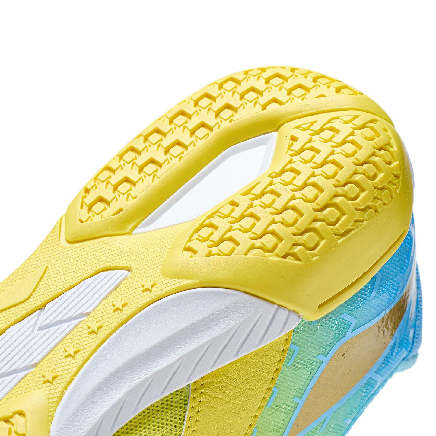 Professional Herren Tischtennis Schuh "Champion" kiwi/weiß - APPS001-5/APPU015-5