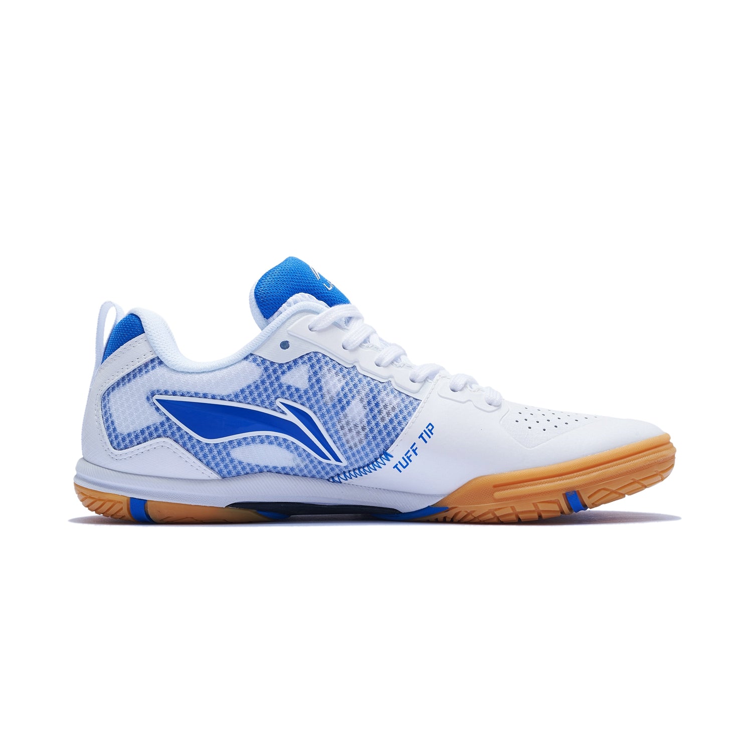 Unisex table tennis shoe Hawk Eye 2.0 Pro - white/blue - APPT009-1