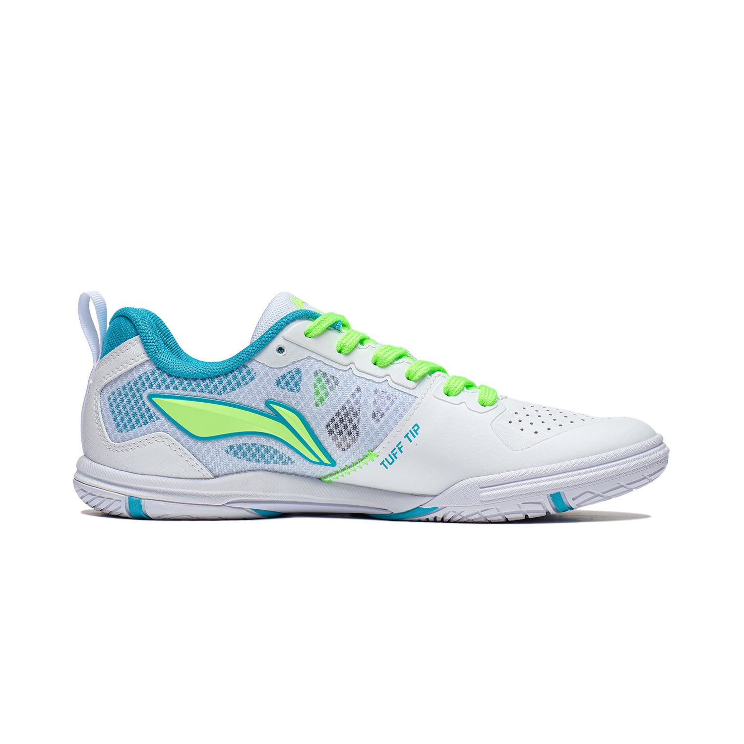 Unisex table tennis shoe Hawk Eye 2.0 Pro - white/light blue - APPT009-6