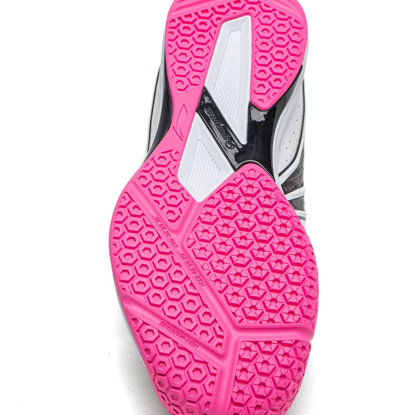 Tischtennis Schuh Hawk Eye 3.0  - weiß/gelb/pink - APPV003-2