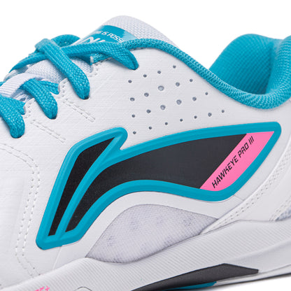 Tischtennis Schuh Hawk Eye 3.0 Pro - weiß/hell-blau - APPV005-2