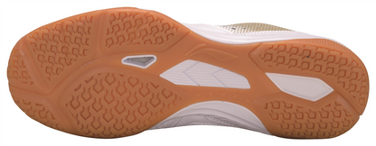 Men's Table Tennis Training Shoe Ma Long TD - white/gold - APTR001-2 EU 39 = US 6,5