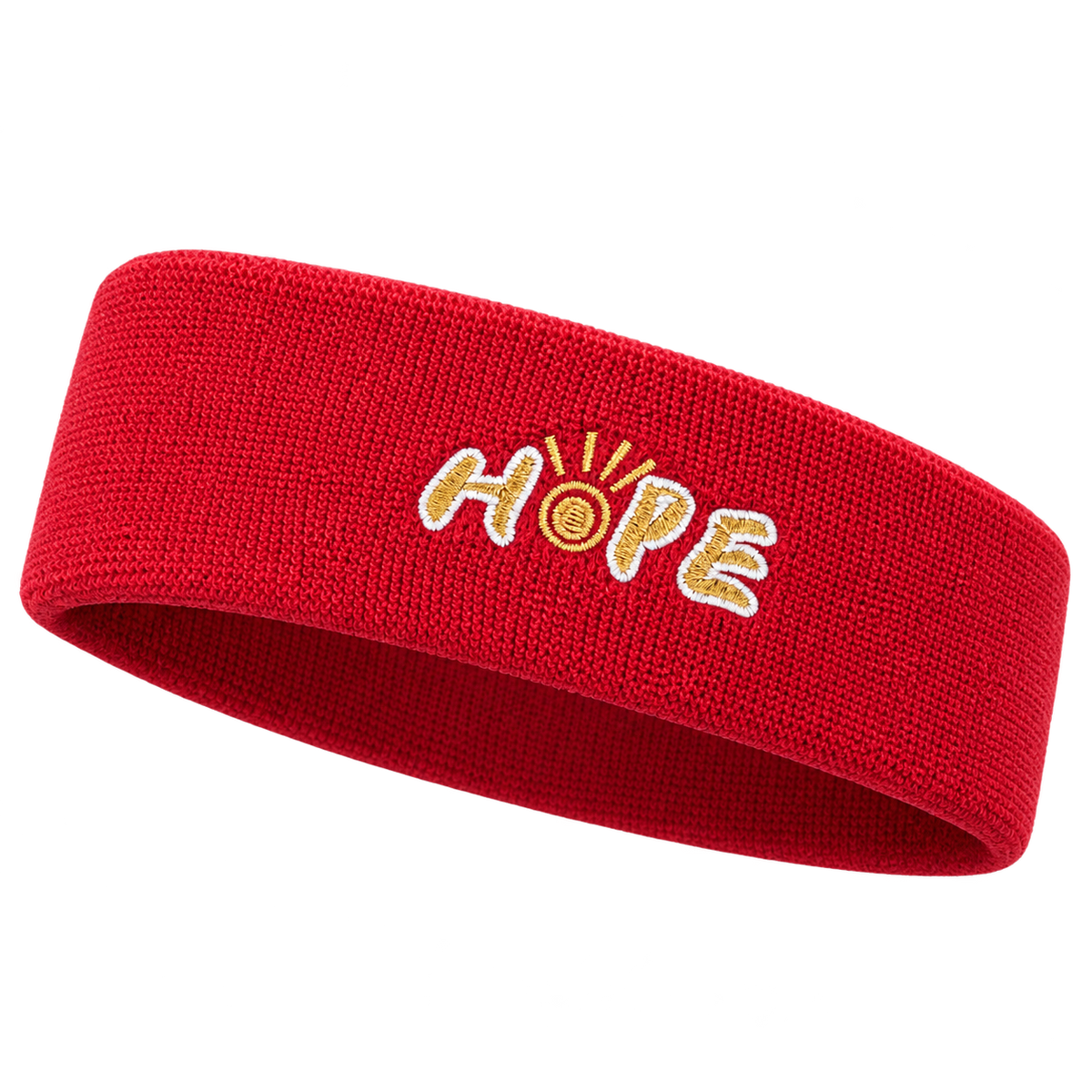 Wang Chuqin 'Hope' Stirnband - rot - AQAU043-4