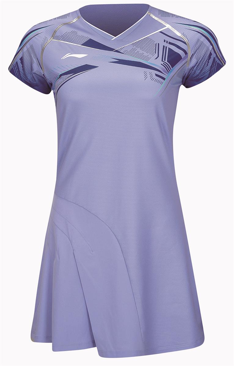 Damen Wettkampfkleid "International Players" Glacier - lila - ASKT096-7