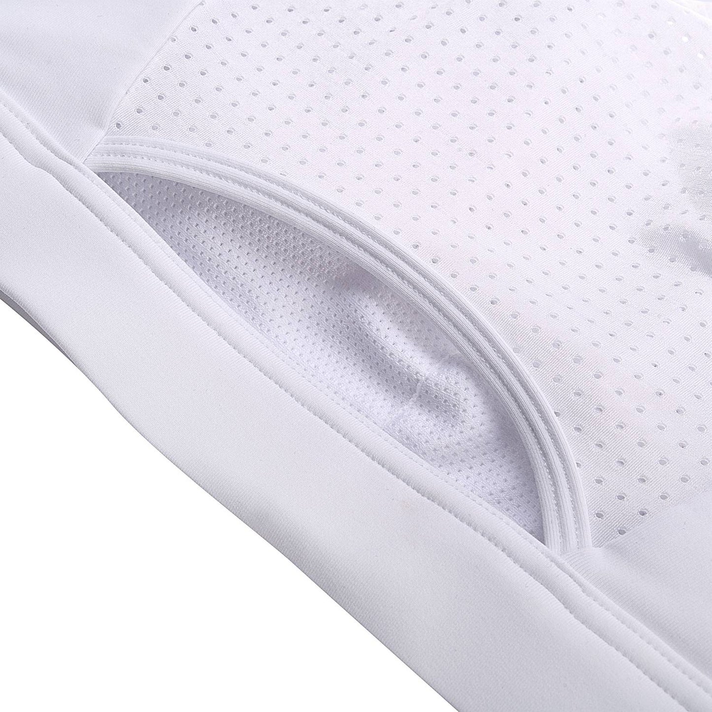 Klassischer Sport-BH weiß, Medium Support - AUBN036-3